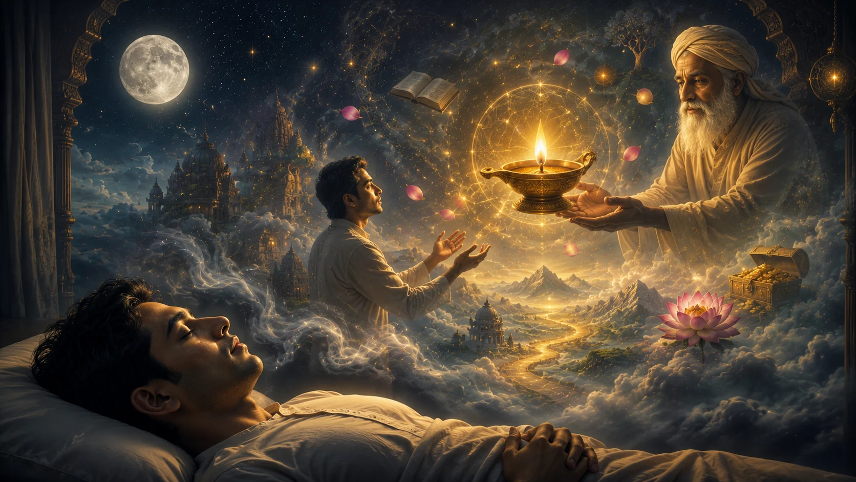 Dream of Receiving a Lamp in a Dream