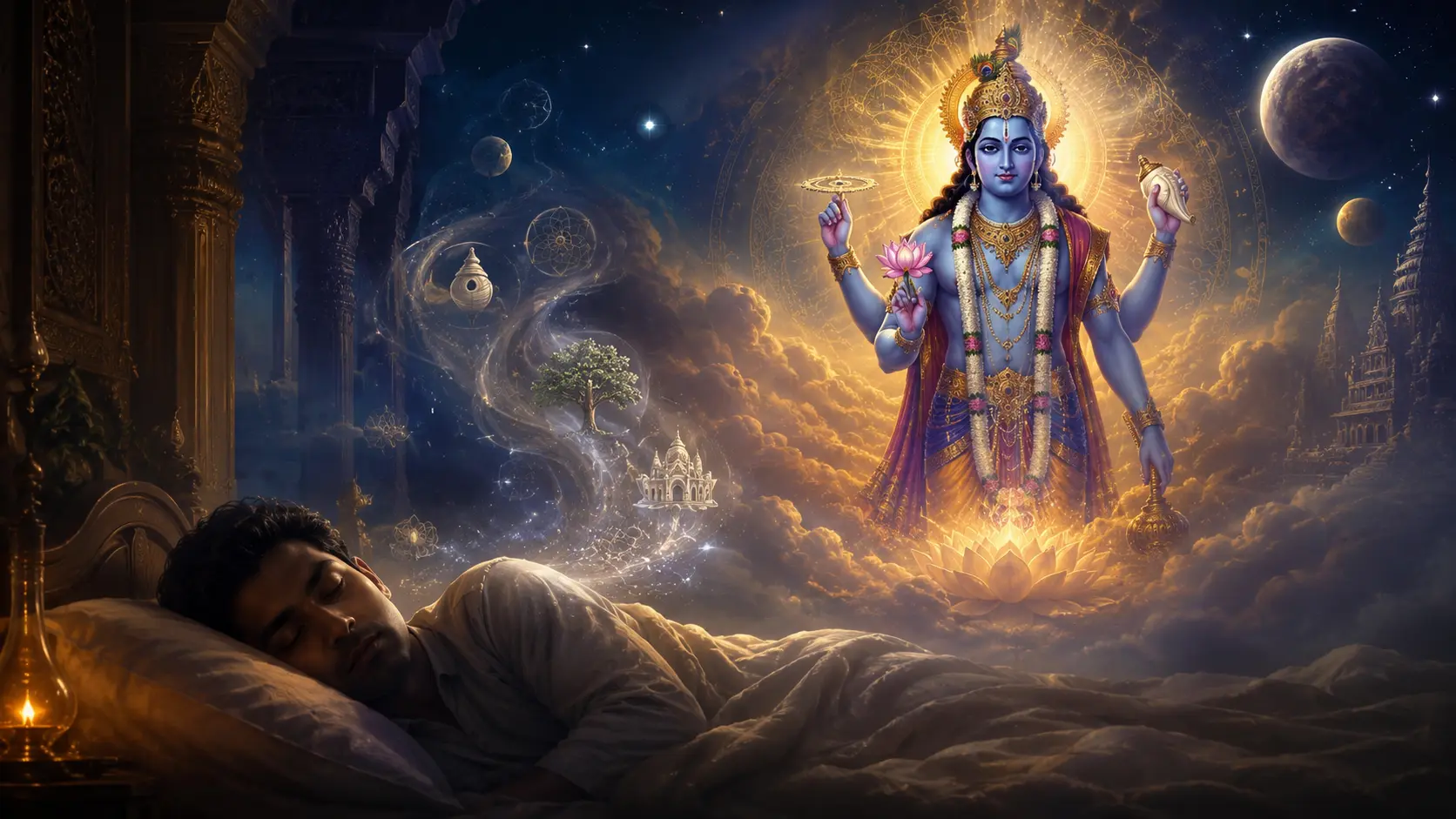 Dream of Seeing Vishnu in Divine Form Dream of Seeing Vishnu in Divine Form