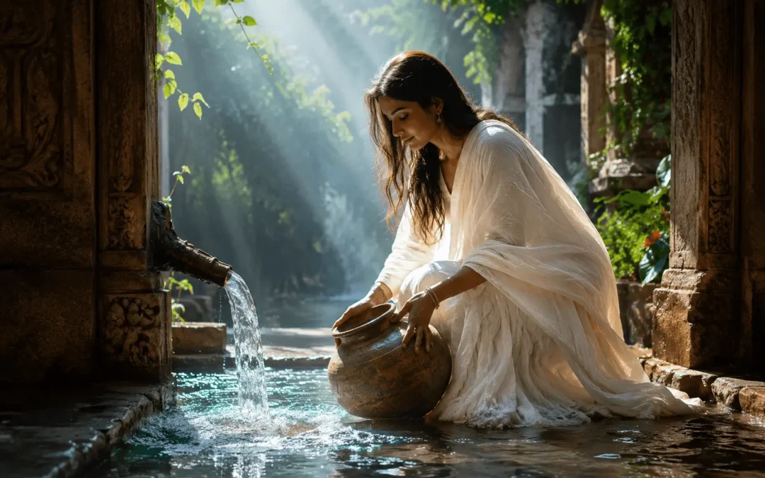 Dream of the Arrival or Acquisition of Clear and Pure Waters