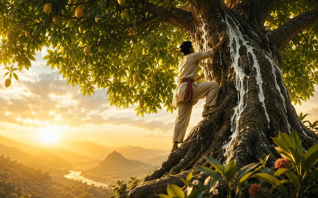 Dream of Seeing and Climbing Milky or Fruit-Bearing Trees: What This Dream Means