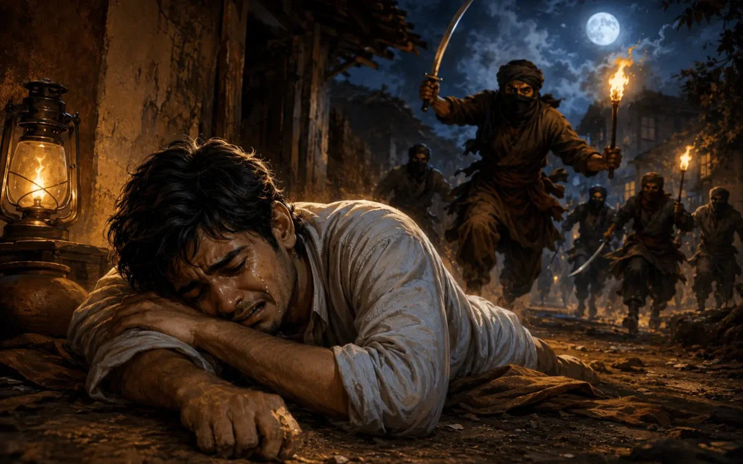 Dream of Waking Up Weeping While Being Attacked by Bandits: Traditional Meaning