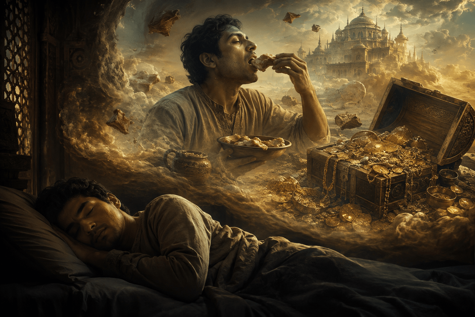Dreaming of Eating Flesh or Inedible Food
