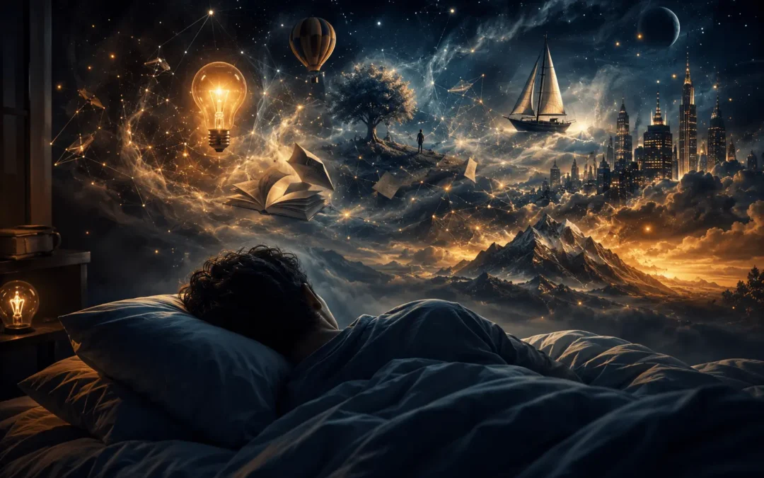 How Sleep and REM Sleep Help the Brain Connect Ideas and Solve Problems