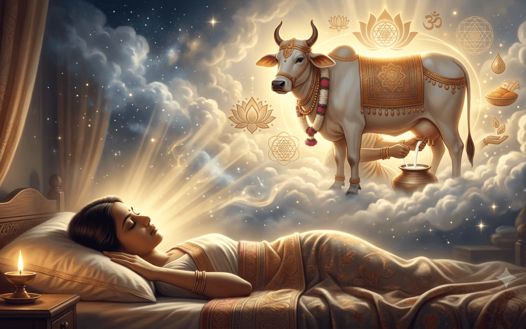 Waking Up While Dreaming of Milking a Cow: Traditional Vedic Meaning