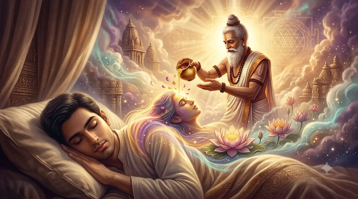 Dream of Being Anointed by a Brahmin – Traditional Vedic Meaning and Interpretation